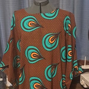 Stylish Multicolor Women's Mumu